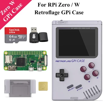 Original Retroflag GPi Case with Safe Shutdown for Raspberry Pi Zero V1.3 Zero W Game Player
Original Retroflag GPi Case with Safe Shutdown for Raspberry Pi Zero V1.3 Zero W Game Player