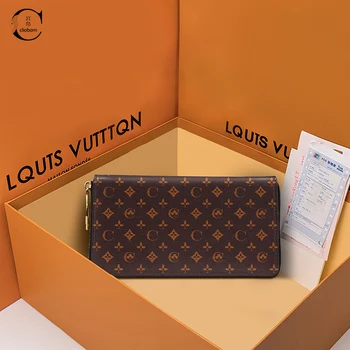 2020 Retro Multi-functional Long Purse and wallet Zipper Phone Wallet Louis Money Luxury Designer Card Holder
2020 Retro Multi-functional Long Purse and wallet Zipper Phone Wallet Louis Money Luxury Designer Card Holder