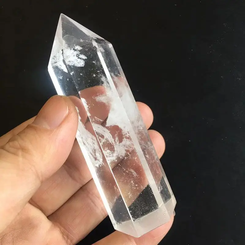 Natural Crystal Clear Quartz Transparency Quartz Point Healing Energy Stone Hexagonal Prisms Obelisk Wand Stone Crafts Toy Decor
Natural Crystal Clear Quartz Transparency Quartz Point Healing Energy Stone Hexagonal Prisms Obelisk Wand Stone Crafts Toy Decor