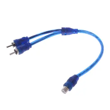 1 Female RCA 2 Male Splitter Connector Stereo Audio Signal Adapter Cable Wire
1 Female RCA 2 Male Splitter Connector Stereo Audio Signal Adapter Cable Wire