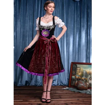 Dancing Stage Costume Bavarian National Traditional Clothing Cospaly German Beer Festival Clothing Long Beer Clothing Sportswear
Dancing Stage Costume Bavarian National Traditional Clothing Cospaly German Beer Festival Clothing Long Beer Clothing Sportswear