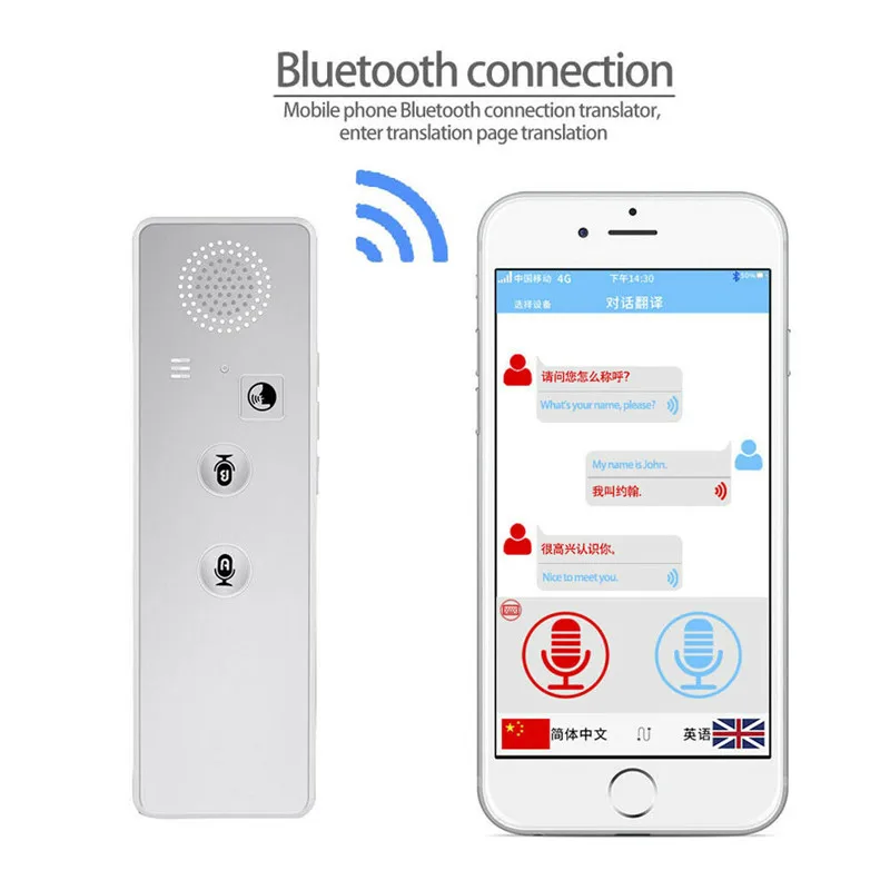 Translation Kit Intelligent Voice Translator 40 Languages Instant Voice Pocket Device Language Translator For Business Meeting
Translation Kit Intelligent Voice Translator 40 Languages Instant Voice Pocket Device Language Translator For Business Meeting