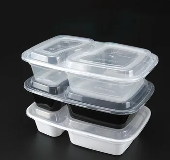 Disposable 1000ML Plastic Food Box 2-compartment Food Lunch Storage Holoder 3 colors Take Out Box Tableware 150 sets/lot
Disposable 1000ML Plastic Food Box 2-compartment Food Lunch Storage Holoder 3 colors Take Out Box Tableware 150 sets/lot