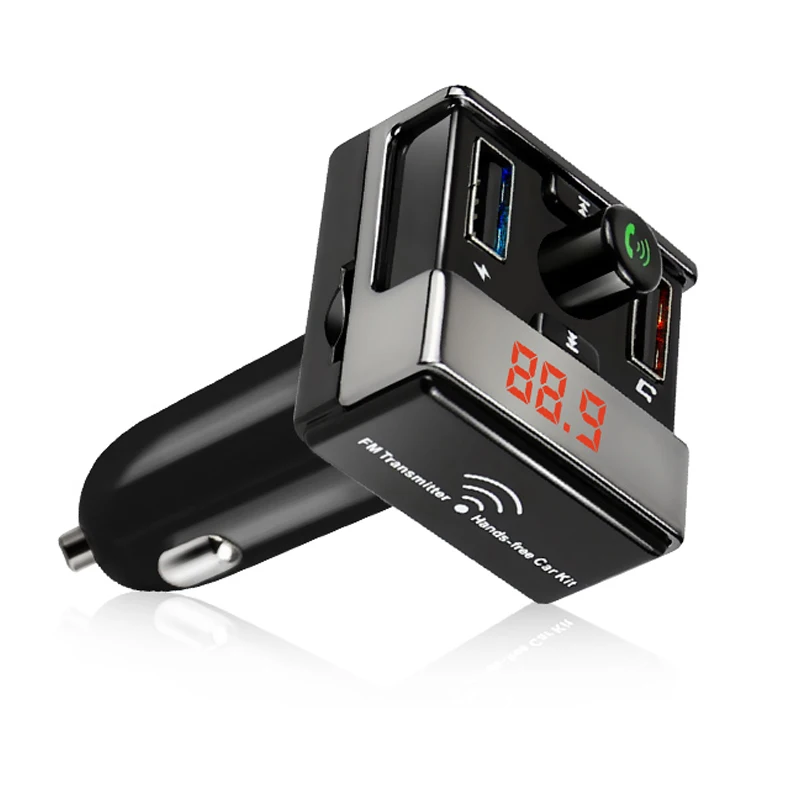 Car Bluetooth FM Transmitter Handsfree Car Kit FM Radio Car MP3 Player TF U Disk 2 USB Car Charger
Car Bluetooth FM Transmitter Handsfree Car Kit FM Radio Car MP3 Player TF U Disk 2 USB Car Charger