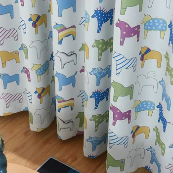 Cartoon Trojan Printed Shading Curtains for Living Dining Room Bedroom children's room blackout curtain window screen fabric
Cartoon Trojan Printed Shading Curtains for Living Dining Room Bedroom children's room blackout curtain window screen fabric