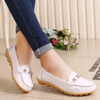 Women Flat Shoes Slip On Beef tendon Ladies Shoes Shallow mouth Fashion Women Flats Zapatos Mujer
Women Flat Shoes Slip On Beef tendon Ladies Shoes Shallow mouth Fashion Women Flats Zapatos Mujer