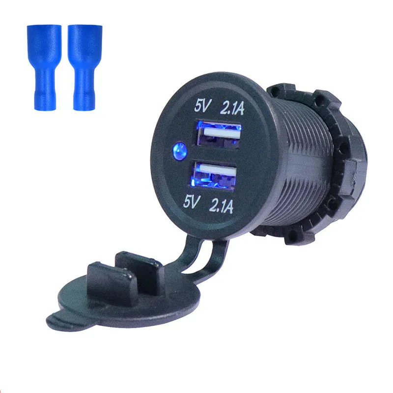 Voltage Waterproof Socket Adapter Accessories Dual USB Durable Charger Power Outlet Navigation Digital Display Car Motorcycle
Voltage Waterproof Socket Adapter Accessories Dual USB Durable Charger Power Outlet Navigation Digital Display Car Motorcycle