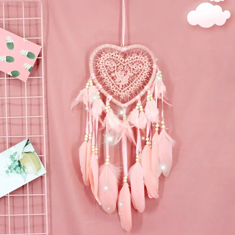Dream Catcher Heart Feather Beads Wall Hanging Girl Room Car Office Window Decor Ornament Feathers Wall Hanging Decorations
Dream Catcher Heart Feather Beads Wall Hanging Girl Room Car Office Window Decor Ornament Feathers Wall Hanging Decorations