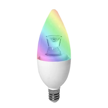 E14 Candle Light Led Tip Bulb Colorful Color Changing to Multiple Bulbs Mesh Lamp APP Candle Light
E14 Candle Light Led Tip Bulb Colorful Color Changing to Multiple Bulbs Mesh Lamp APP Candle Light