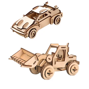 DIY Assembly Wooden Puzzle Model Kit Stereo Racing Car Forklift Jigsaw Wood Crafts for Home Decor Special Gift For 8+
DIY Assembly Wooden Puzzle Model Kit Stereo Racing Car Forklift Jigsaw Wood Crafts for Home Decor Special Gift For 8+
