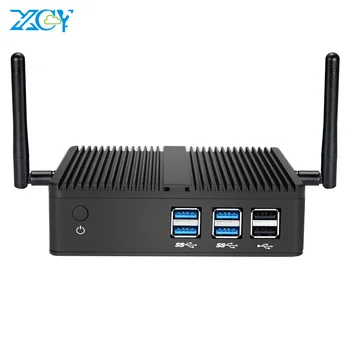 XCY Mini PC Intel Celeron 3955U Windows 10 HTPC WiFi HDMI VGA 6*USB Gigabit Ethernet Fanless Compact Desktop Office Computer
XCY Mini PC Intel Celeron 3955U Windows 10 HTPC WiFi HDMI VGA 6*USB Gigabit Ethernet Fanless Compact Desktop Office Computer