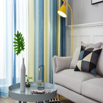 Modern Curtains for Living dining Room Bedroom Simple Gradient Color Striped Curtain Modern Tulle Finished Product Customization
Modern Curtains for Living dining Room Bedroom Simple Gradient Color Striped Curtain Modern Tulle Finished Product Customization