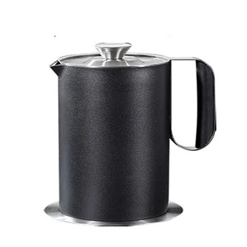 Grease Container Stainless Steel Cooking Oil Container Grease Container with Mesh Strainer Screen For Household 19x14.5x11.3cm
Grease Container Stainless Steel Cooking Oil Container Grease Container with Mesh Strainer Screen For Household 19x14.5x11.3cm