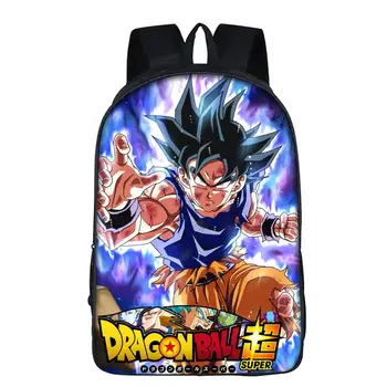 16 inch Anime Dragon Ball Z Backpack for Teenage Boys Girls Super Saiyan Sun Goku Vegeta Beerus Schoolbags Daily Backpack Kids 
16 inch Anime Dragon Ball Z Backpack for Teenage Boys Girls Super Saiyan Sun Goku Vegeta Beerus Schoolbags Daily Backpack Kids