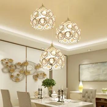 Modern Crystal Pendant Lamps Design White/Black Iron Chandelier for Home Hanging Lights Bar Living Room Decoration Lighting E27
Modern Crystal Pendant Lamps Design White/Black Iron Chandelier for Home Hanging Lights Bar Living Room Decoration Lighting E27