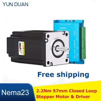57MM Nema23 2.2Nm Closed Loop Stepper Motor Driver 300Oz.in DC DSP 2PH 2NM Encoder Easy Hybird Servo Dispenser Automatic Screw
57MM Nema23 2.2Nm Closed Loop Stepper Motor Driver 300Oz.in DC DSP 2PH 2NM Encoder Easy Hybird Servo Dispenser Automatic Screw