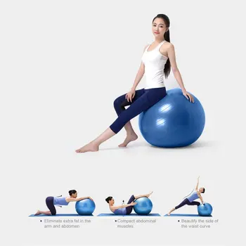 85cm Flexible Skid-Proof Yoga Ball For Balance Training Strength Exercising Stability Keeping Workout Guiding 
85cm Flexible Skid-Proof Yoga Ball For Balance Training Strength Exercising Stability Keeping Workout Guiding