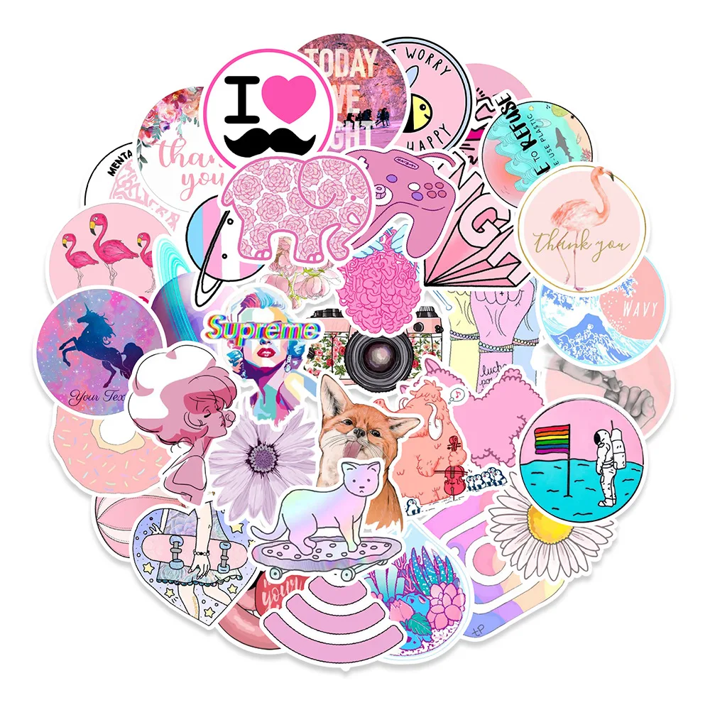 10/30/50PCS INS Cute Pink Girl Heart Graffiti Waterproof Sticker Suitcase Notebook RefrigeratorSkateboardWaterCupHelmetWholesale 
10/30/50PCS INS Cute Pink Girl Heart Graffiti Waterproof Sticker Suitcase Notebook RefrigeratorSkateboardWaterCupHelmetWholesale