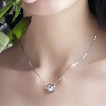 New Arrivals 925 Sterling Silver Cube Box Circle Necklaces for Women Wedding Jewelry Long Statement Necklaces
New Arrivals 925 Sterling Silver Cube Box Circle Necklaces for Women Wedding Jewelry Long Statement Necklaces