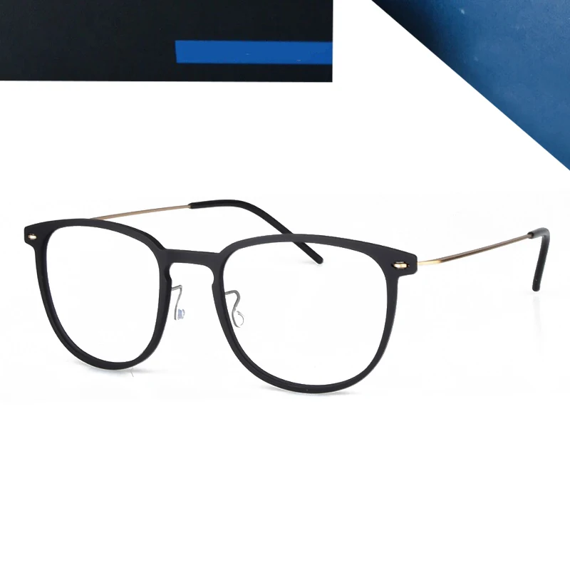Danmark Brand Designer Titanium TR90 Glasses Frame for Men Women Optical Prescription Eyeglasses with Transparent Frames 6549
Danmark Brand Designer Titanium TR90 Glasses Frame for Men Women Optical Prescription Eyeglasses with Transparent Frames 6549
