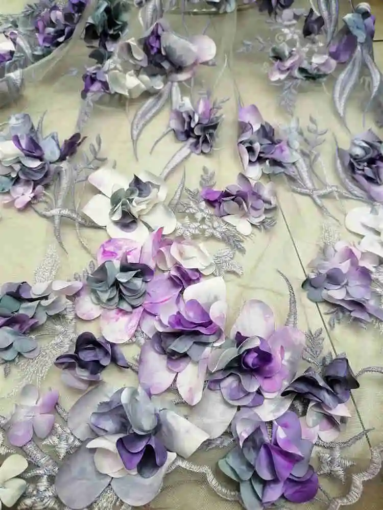 High quality handmade 3D Flowera embroidery fabric,Africa lace French tulle mesh yarn For Party dresses.wedding dress
High quality handmade 3D Flowera embroidery fabric,Africa lace French tulle mesh yarn For Party dresses.wedding dress
