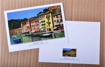 1pc Italy Venice Painting Recordable Classical Vintage Art Travel Postcard Greeting Card Birthday Gift Postcards Illustration
1pc Italy Venice Painting Recordable Classical Vintage Art Travel Postcard Greeting Card Birthday Gift Postcards Illustration