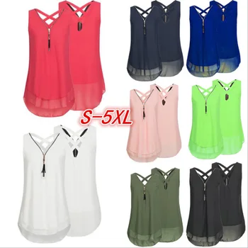clothing OWLPRINCESS 2018 New Style Sleeveless Zipper Solid Color WOMEN'S Dress Summer Breathable WOMEN'S T-shirt
clothing OWLPRINCESS 2018 New Style Sleeveless Zipper Solid Color WOMEN'S Dress Summer Breathable WOMEN'S T-shirt