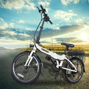 Folding Electric Bicycle Lithium Battery Adult Men And Women Light And Convenient Small Scooter Boosting Mile Age Up To 50 Km
Folding Electric Bicycle Lithium Battery Adult Men And Women Light And Convenient Small Scooter Boosting Mile Age Up To 50 Km