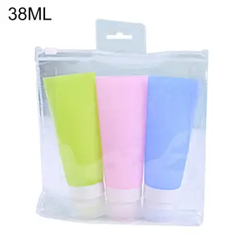 3Pcs 38/60/80ml Travel Silicone Lotion Shampoo Shower Gel Cosmetics Empty Bottle cosmetics lip gloss tubes spray bottle perfume
3Pcs 38/60/80ml Travel Silicone Lotion Shampoo Shower Gel Cosmetics Empty Bottle cosmetics lip gloss tubes spray bottle perfume