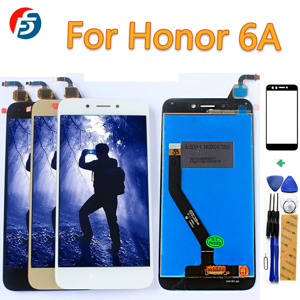 100% Tested Touch Screen 5.0 inch For Huawei Honor 6A DLI-TL20 DLI-AL10 LCD Display Digitizer Assembly Frame With Glassfilm Tool
100% Tested Touch Screen 5.0 inch For Huawei Honor 6A DLI-TL20 DLI-AL10 LCD Display Digitizer Assembly Frame With Glassfilm Tool