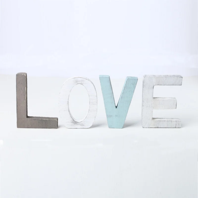 3D LOVE Wooden Letters Sign Decoration Alphabet Word Rustic Wedding Party Home Desktop Decorative Ornament
3D LOVE Wooden Letters Sign Decoration Alphabet Word Rustic Wedding Party Home Desktop Decorative Ornament