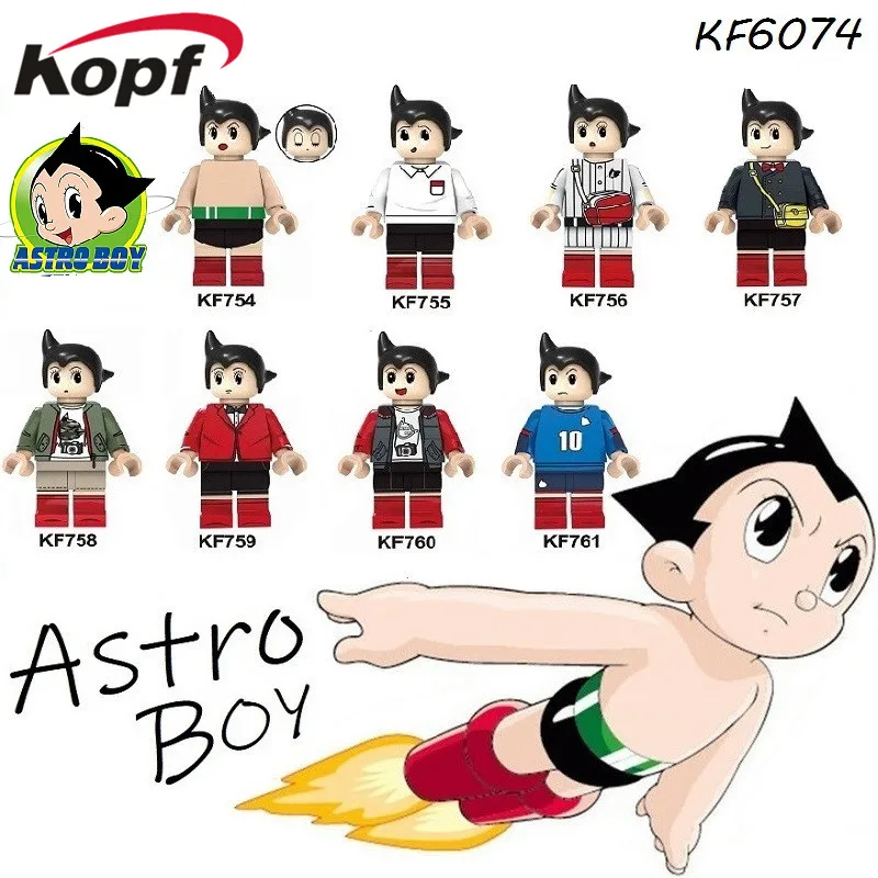Single Sale Building Blocks Famous Anime Character Cartoon Astro Boy Bricks Figures Collection Toys Gift For Children kid KF6074
Single Sale Building Blocks Famous Anime Character Cartoon Astro Boy Bricks Figures Collection Toys Gift For Children kid KF6074