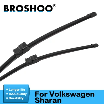 BROSHOO Car Soft Rubber Wiper Blades For Volkswagen Sharan MK2 MK3 Model Year From 2002 To 2018 Fit Side Pin Arm/Push Button Arm
BROSHOO Car Soft Rubber Wiper Blades For Volkswagen Sharan MK2 MK3 Model Year From 2002 To 2018 Fit Side Pin Arm/Push Button Arm