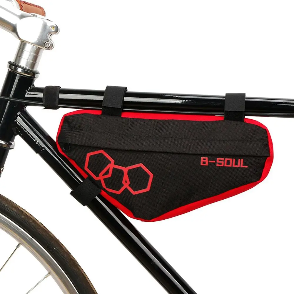 

Lightweight Mountain Bike Cycling Accessories Holder Front Tube Bags Front Beam Pocket Bicycle Bags Triangle Pouch Tool Bag