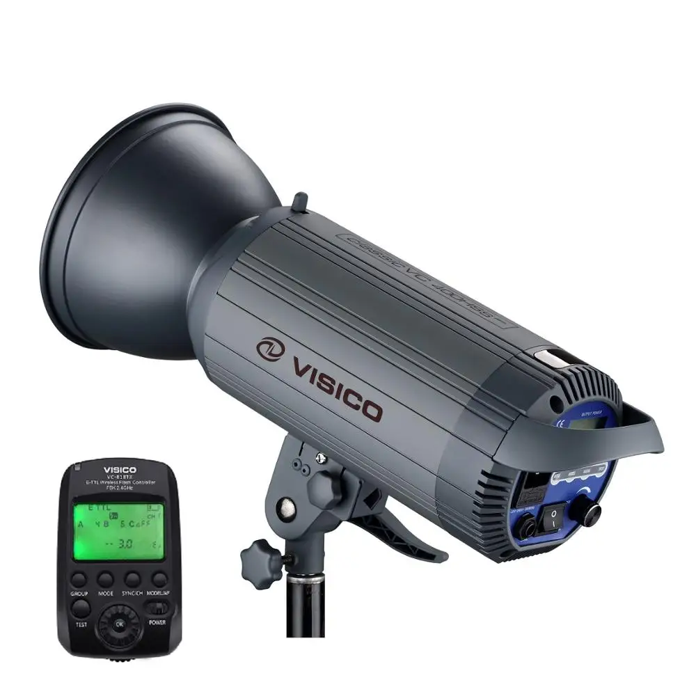 VISICO VC-400 HSS High Speed Strobe Flash Studio Lighting Equipment With High Speed Sync Trigger Photographic Equipment 400WS
VISICO VC-400 HSS High Speed Strobe Flash Studio Lighting Equipment With High Speed Sync Trigger Photographic Equipment 400WS