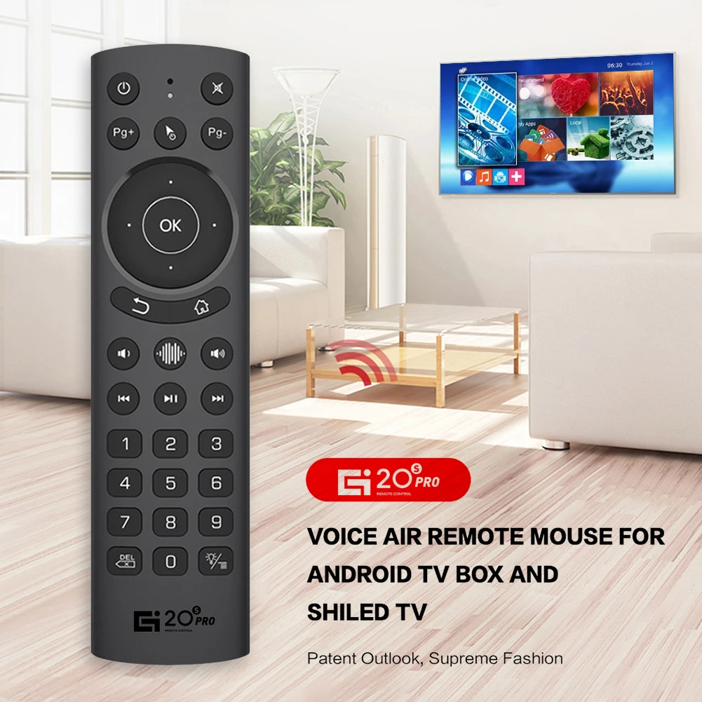 Пульт дистанционного управления для телевизоров Smart TV/бытовых приборов G20S Pro 2.4 Гц