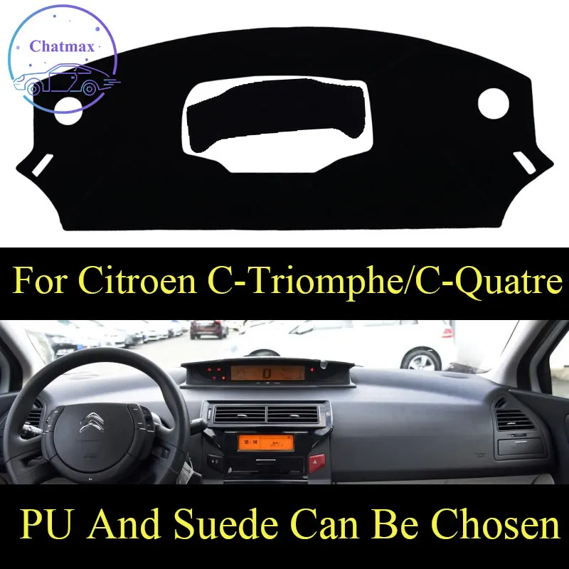 Customize For Citroen C-Triomphe/C-Quatre C4 2008-2018 Dashboard Console Cover PU Leather Suede Protector Sunshield Pad
Customize For Citroen C-Triomphe/C-Quatre C4 2008-2018 Dashboard Console Cover PU Leather Suede Protector Sunshield Pad