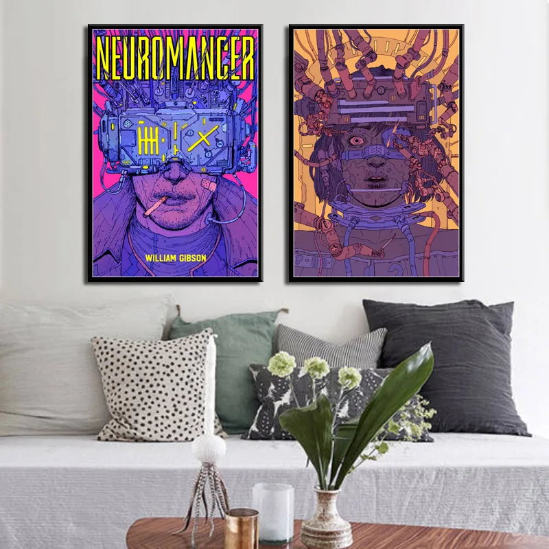 William Gibson Film Neuromancer Movie Classic Sci-Fi Art Canvas Painting Poster Wall Home Decor
William Gibson Film Neuromancer Movie Classic Sci-Fi Art Canvas Painting Poster Wall Home Decor