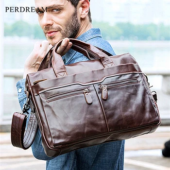 Men's handbag shoulder briefcase leather business men's bag casual first layer leather shoulder bag men
Men's handbag shoulder briefcase leather business men's bag casual first layer leather shoulder bag men
