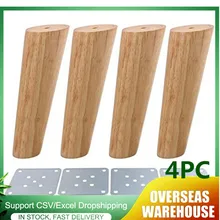 4Pcs Height10cm Solid Wood Furniture Legs, Inclined Cone Sofa Bed Cabinet Table and Chair Replacement Feet Sloping Foot
4Pcs Height10cm Solid Wood Furniture Legs, Inclined Cone Sofa Bed Cabinet Table and Chair Replacement Feet Sloping Foot
