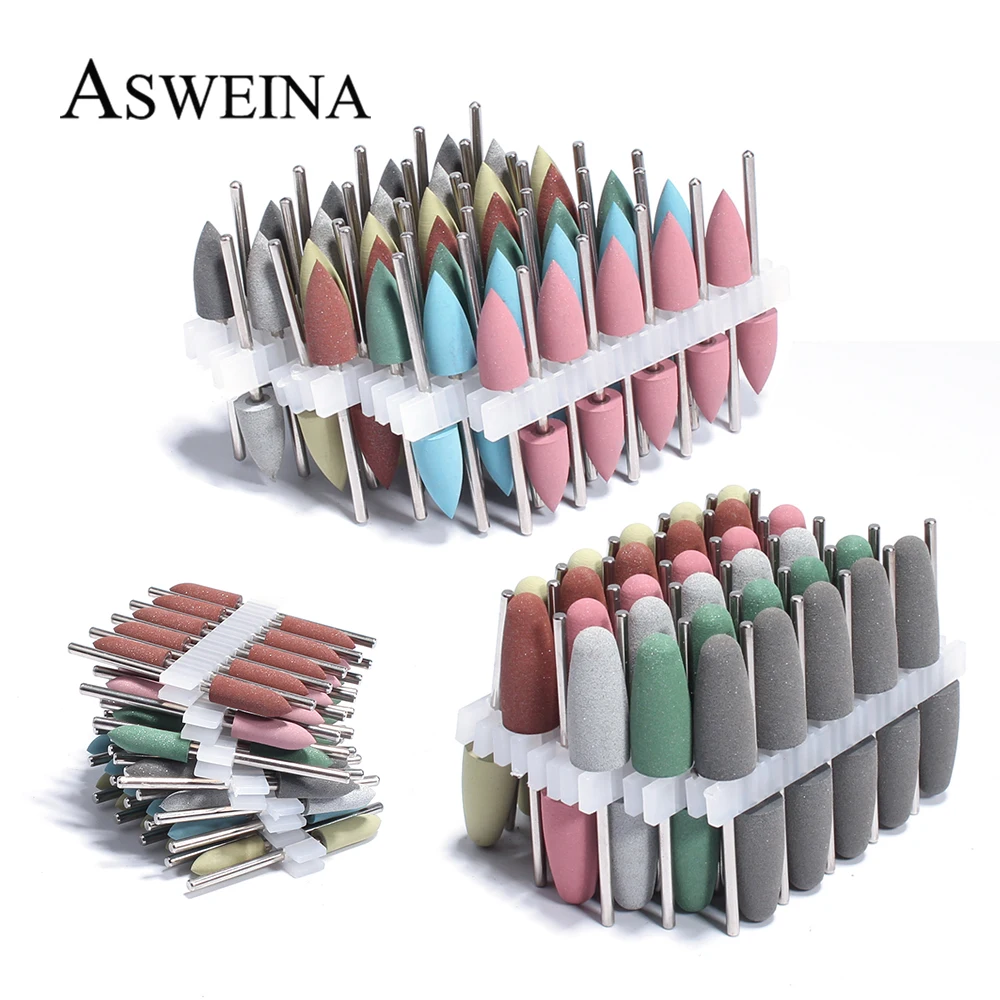 Description Picture 4 of item10pc Silicone Rotary Nail Drill Bit Rubber Manicure Drills Bit Electric Milling Cutter Burr Cuticle Polishing Tools Accessories