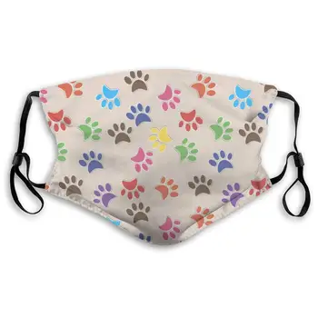 Cat And Dog Footprint Washable Reusable Mask, Anti Dust Half Face Mouth Mask For Kids Teens Men Women With Adjustable Ear Loops
Cat And Dog Footprint Washable Reusable Mask, Anti Dust Half Face Mouth Mask For Kids Teens Men Women With Adjustable Ear Loops