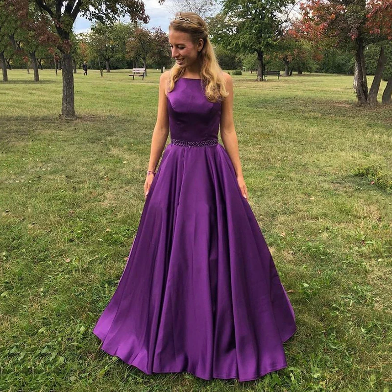 SoDigne Elegant Purple Prom Dresses 2020 Sexy Backless Satin Lace up Long Evening Dress Party Women Gown Custom Made
SoDigne Elegant Purple Prom Dresses 2020 Sexy Backless Satin Lace up Long Evening Dress Party Women Gown Custom Made