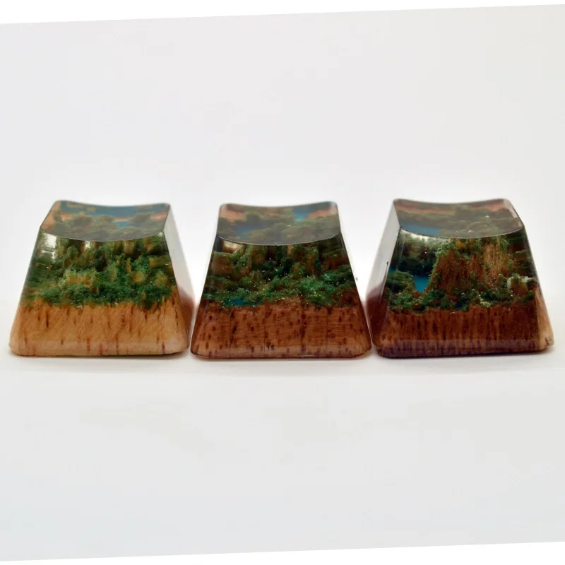 OEM height R4 resin Keycap Green Water Castle Peak creative handmade personalized custom keycap transparent keycap keycap
OEM height R4 resin Keycap Green Water Castle Peak creative handmade personalized custom keycap transparent keycap keycap