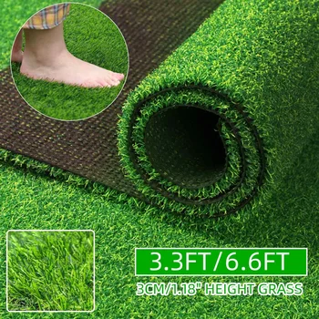 Artificial Grass Turf Carpet Artificial Grass Outdoor Rug Synthetic Fake Faux Grass Garden Lawn Landscape 0.5MX1M/2M Straw Mat
Artificial Grass Turf Carpet Artificial Grass Outdoor Rug Synthetic Fake Faux Grass Garden Lawn Landscape 0.5MX1M/2M Straw Mat