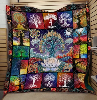 God Tree Quilt 3D Beautiful Soft High End Fashionable Kids School Adults Bed Spring Summer Quilt Colorful Dropshipping
God Tree Quilt 3D Beautiful Soft High End Fashionable Kids School Adults Bed Spring Summer Quilt Colorful Dropshipping
