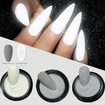 Nail Art Glitter Reflective Nail Glitter Powder Shiny The Sparkling Pigment Dust Dark Decorations Fluorescent Glow Art In N R0H1
Nail Art Glitter Reflective Nail Glitter Powder Shiny The Sparkling Pigment Dust Dark Decorations Fluorescent Glow Art In N R0H1