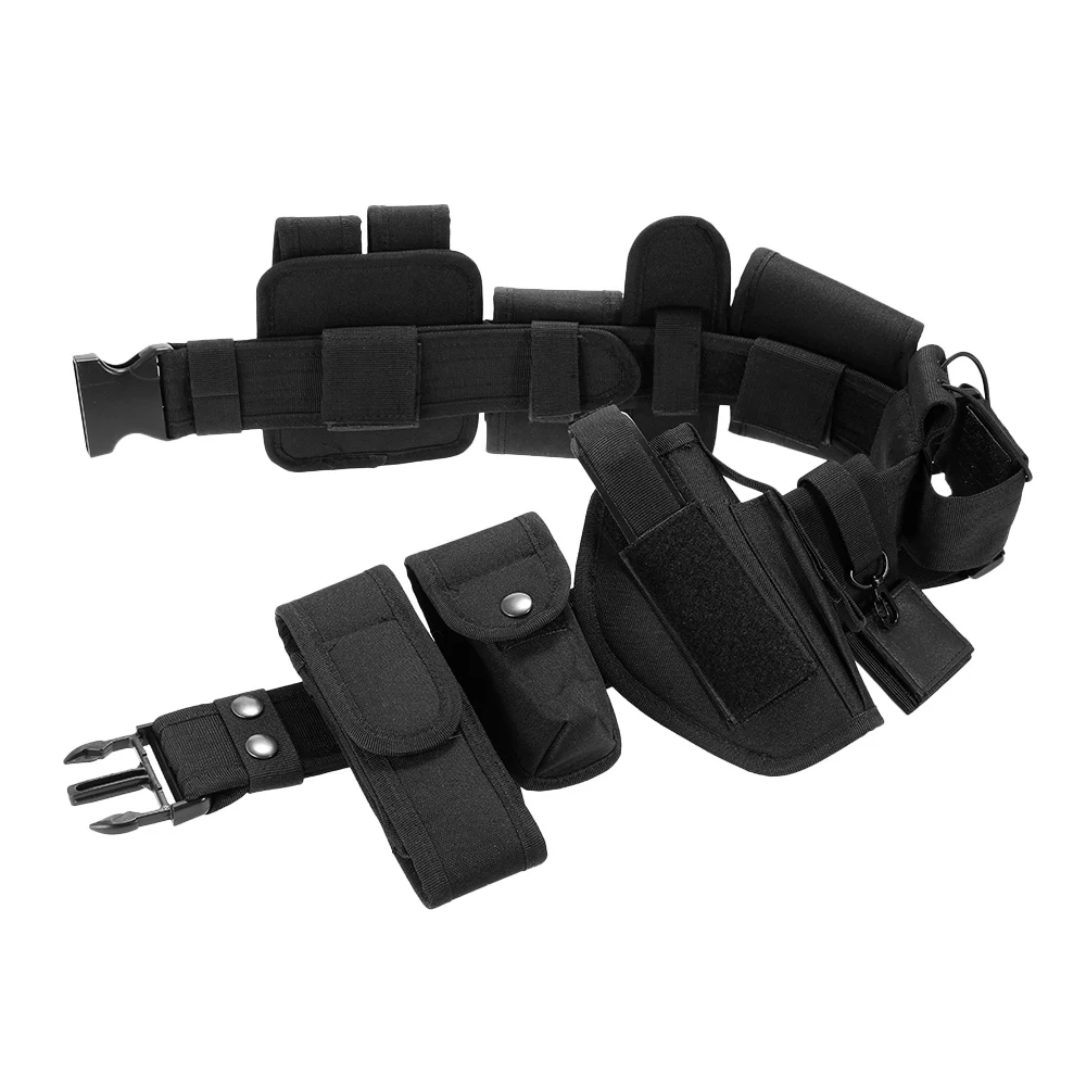 Outdoor Hunting Military Tactical Gear Tactical Belt Nylon Hunting Pouches Tactical Belt with Two Horizontal Magazine Pouches
Outdoor Hunting Military Tactical Gear Tactical Belt Nylon Hunting Pouches Tactical Belt with Two Horizontal Magazine Pouches