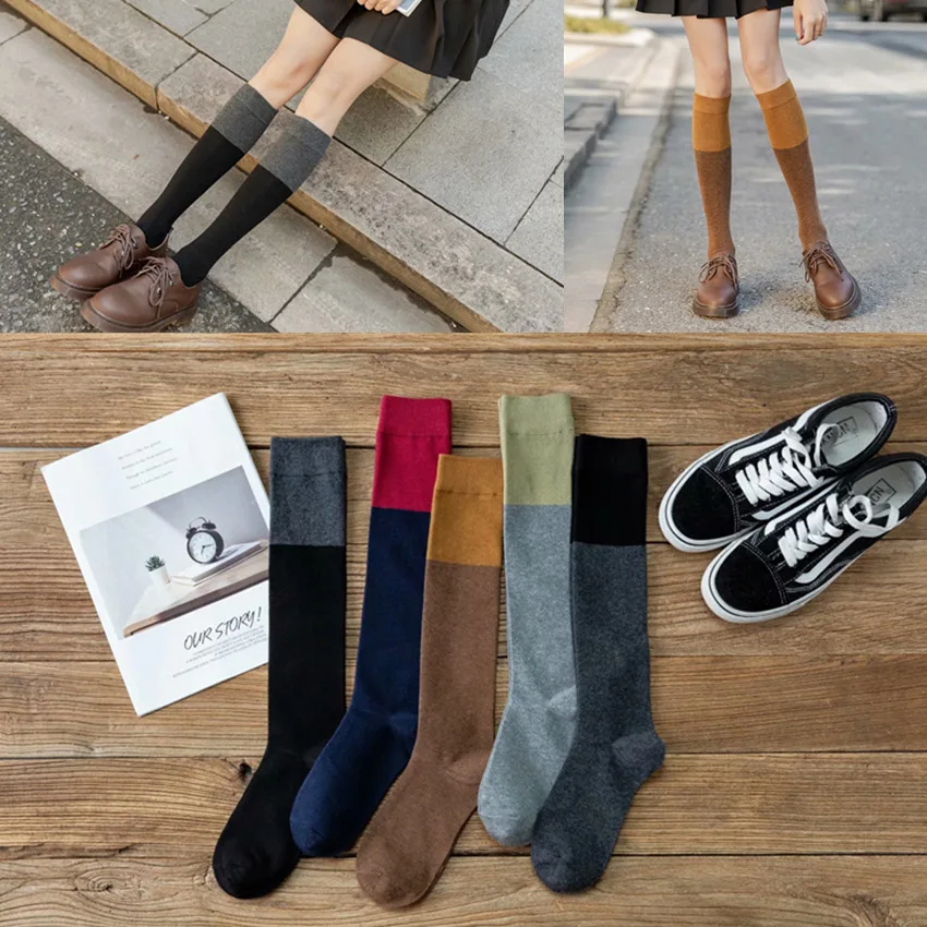 Women's stockings calf net color matching JKJapanese street stockings hit the knees and piles of girls students tide pure cotton
Women's stockings calf net color matching JKJapanese street stockings hit the knees and piles of girls students tide pure cotton