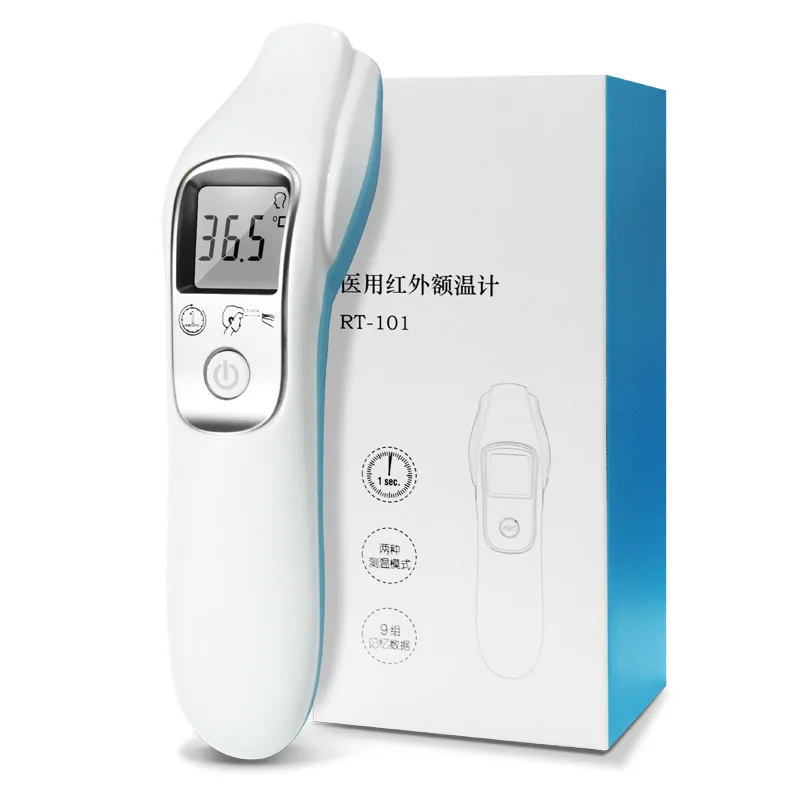 Infrared Digital Thermometer LCD Screen Body Measurement Forehead Non contact Adult Child Human Body Infrared Thermometer
Infrared Digital Thermometer LCD Screen Body Measurement Forehead Non contact Adult Child Human Body Infrared Thermometer